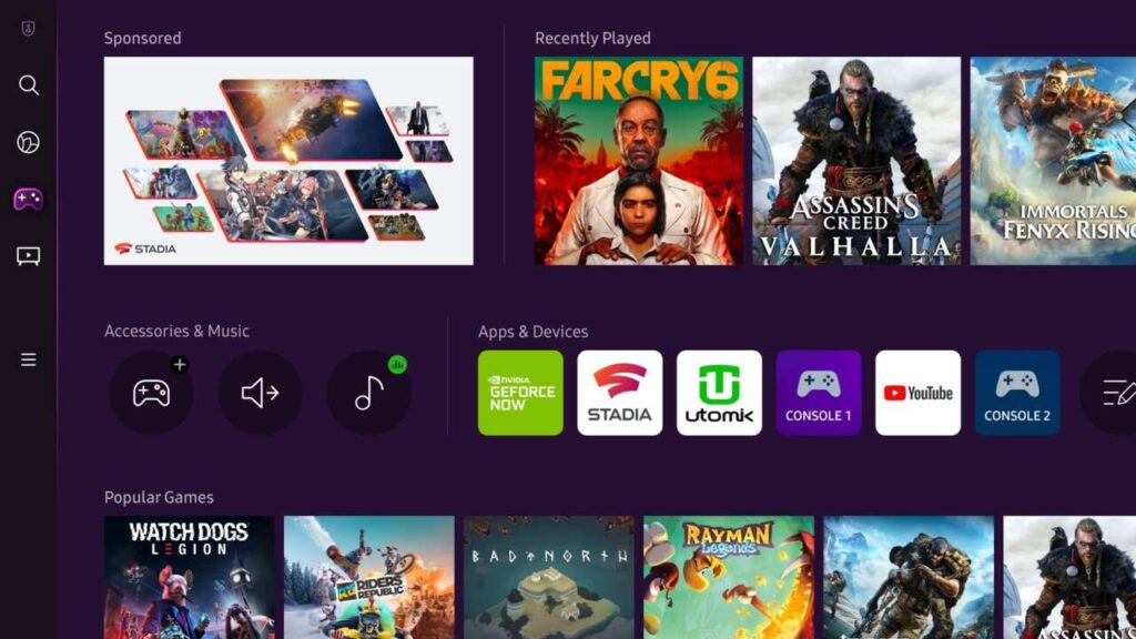 Samsung Gaming Hub Streaming Service Announced With Google And Nvidia Support
