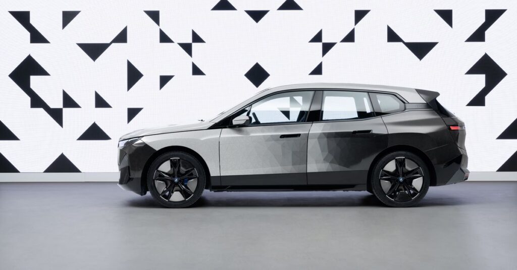 BMW debuts its new color-changing paint technology at CES: E Ink – The Verge