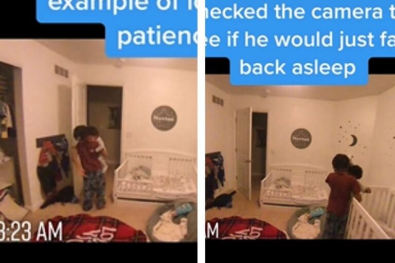 Menino de 10 anos viraliza acalmando irmão mais novo sozinho a noite para que mãe pudesse descansar – Pais