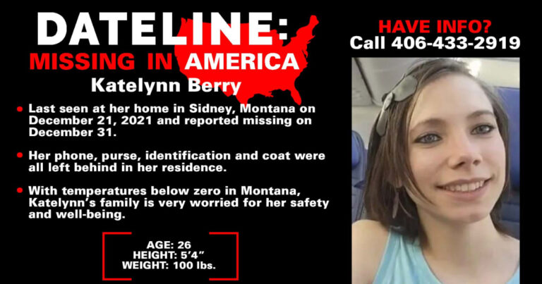 Family searching for 26-year-old daughter who disappeared 3 weeks ago in Sidney, Montana
