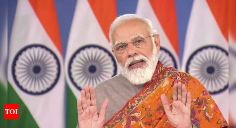 Raising age of marriage for women will allow them to pursue a career: PM Modi | India News – Times of India