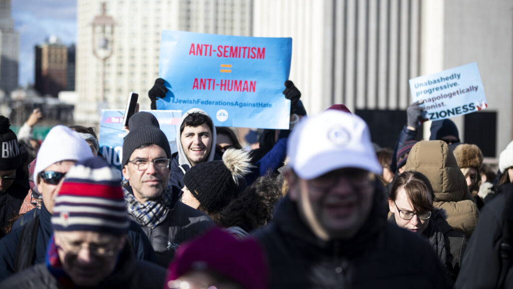 1 in 4 Jews in the U.S. experienced antisemitism in the last year, report says : NPR