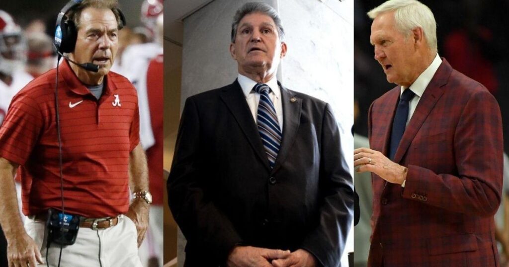Nick Saban and Jerry West sign letter asking Joe Manchin to support voting rights legislation