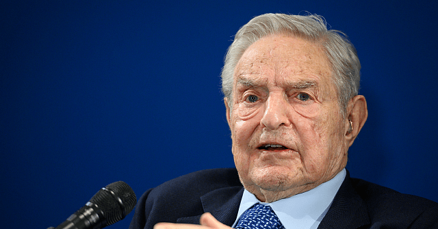 Blue State Blues: Maybe George Soros Should Destabilize China for a Change