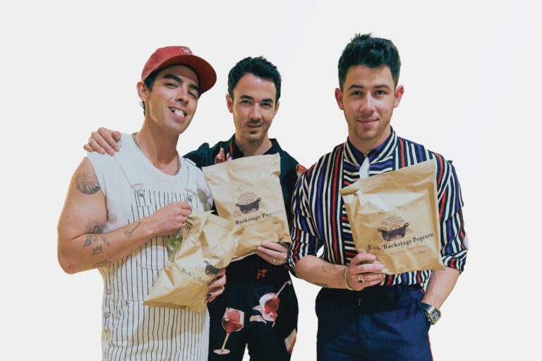 The Jonas Brothers Just Launched an Artisanal Popcorn Brand, Now Available for Nationwide Delivery