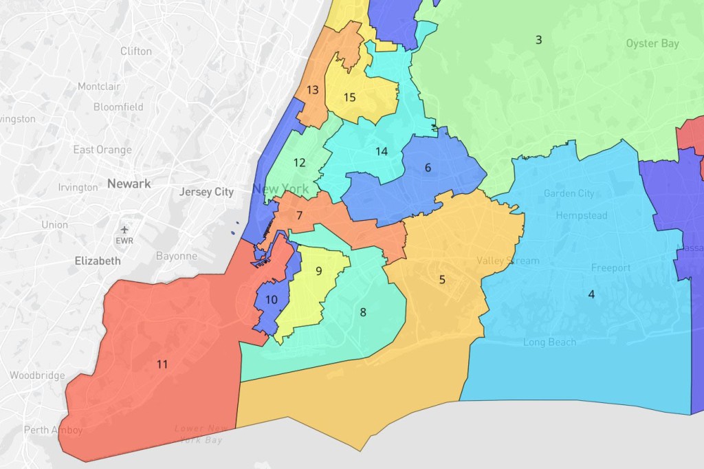 Democrats cut NY’s House delegation by half in new redistricting plan