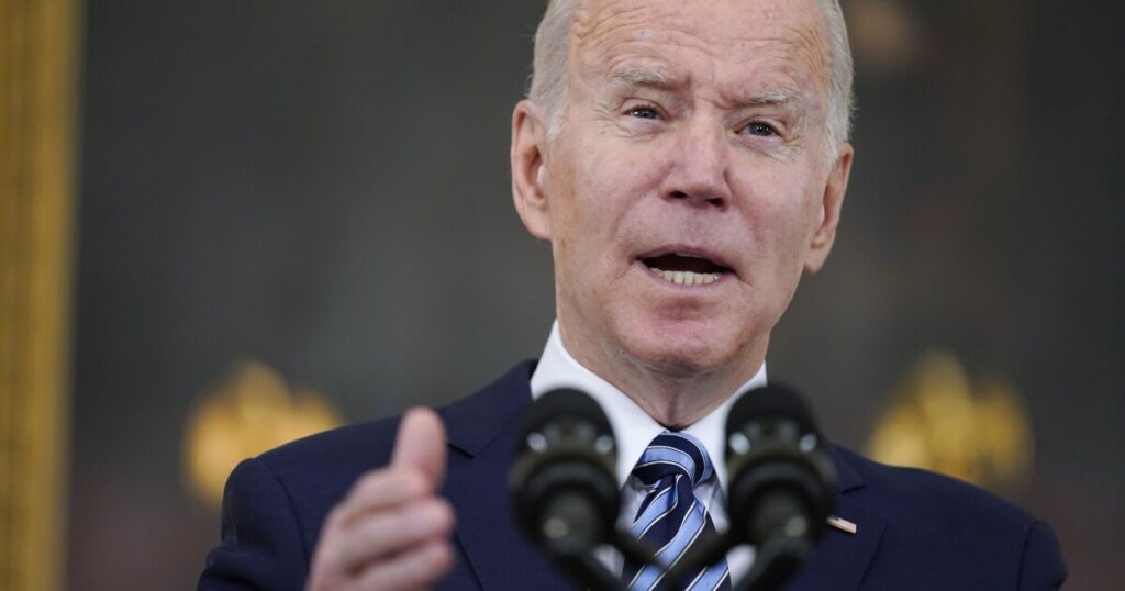 Biden trumpets strong jobs report: ‘America is back to work’ – Los Angeles Times