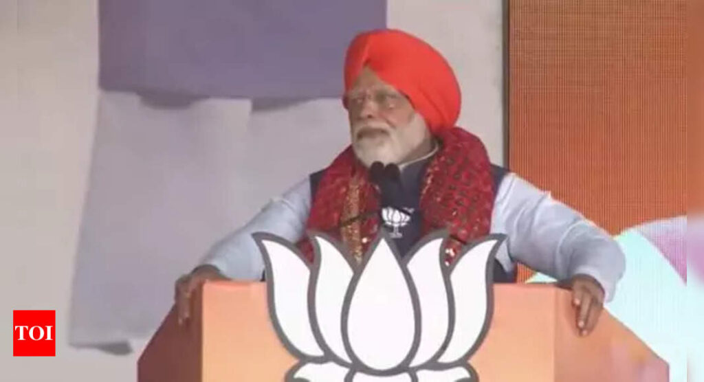 punjab: BJP-led alliance will form next govt in Punjab, new chapter of development will start: PM | India News – Times of India