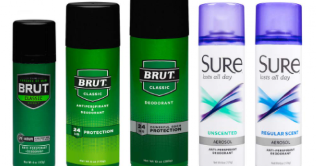 Sure and Brut deodorant sprays recalled nationwide after benzene detected – CBS News