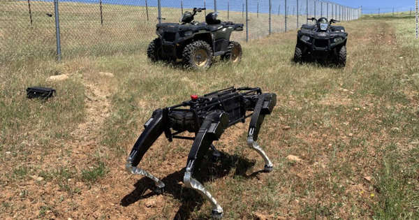 Robot dogs could patrol the US-Mexico border