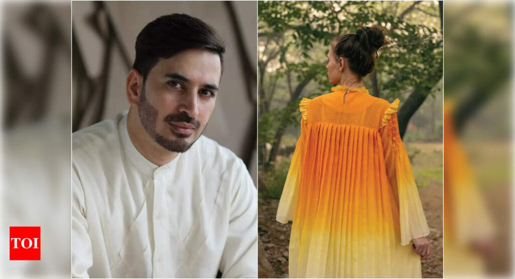 Wajahat Rather talks about Kashmiri influence in his designs – Times of India