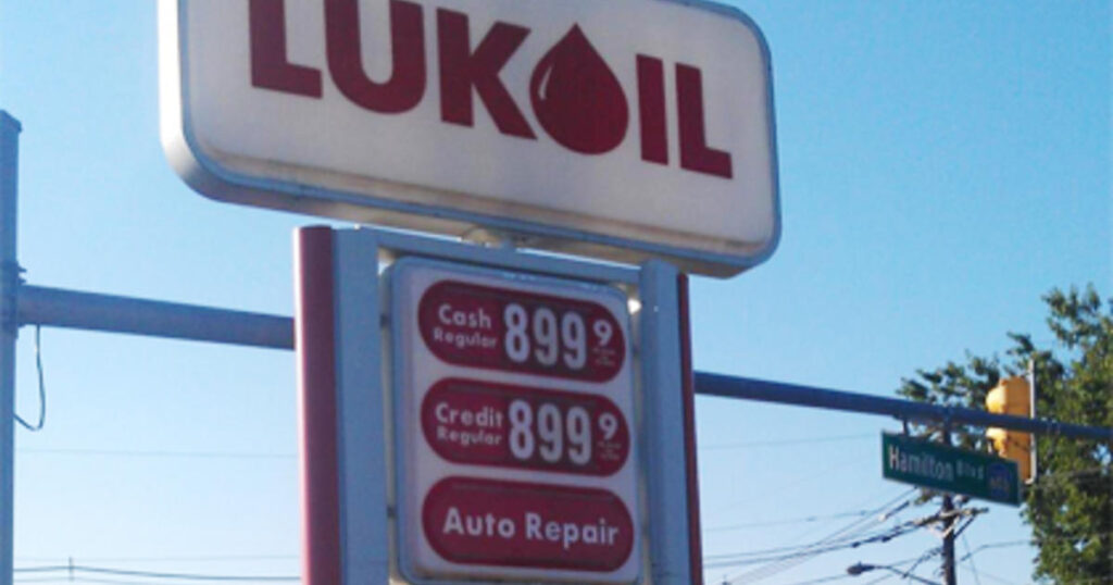 Lukoil’s U.S. gas stations face backlash as Russian oil giant calls for peace in Ukraine – CBS News
