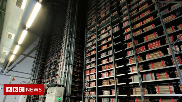 Building a bigger home for the British Library collection – BBC News