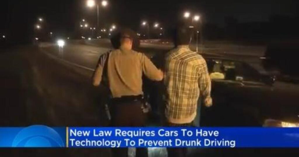 New federal law will require car makers to install drunk driving detectors – CBS Chicago