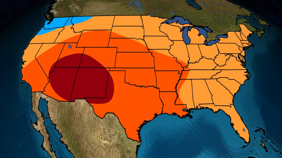 Above Average Spring Temperatures Could Grow More Expansive By June