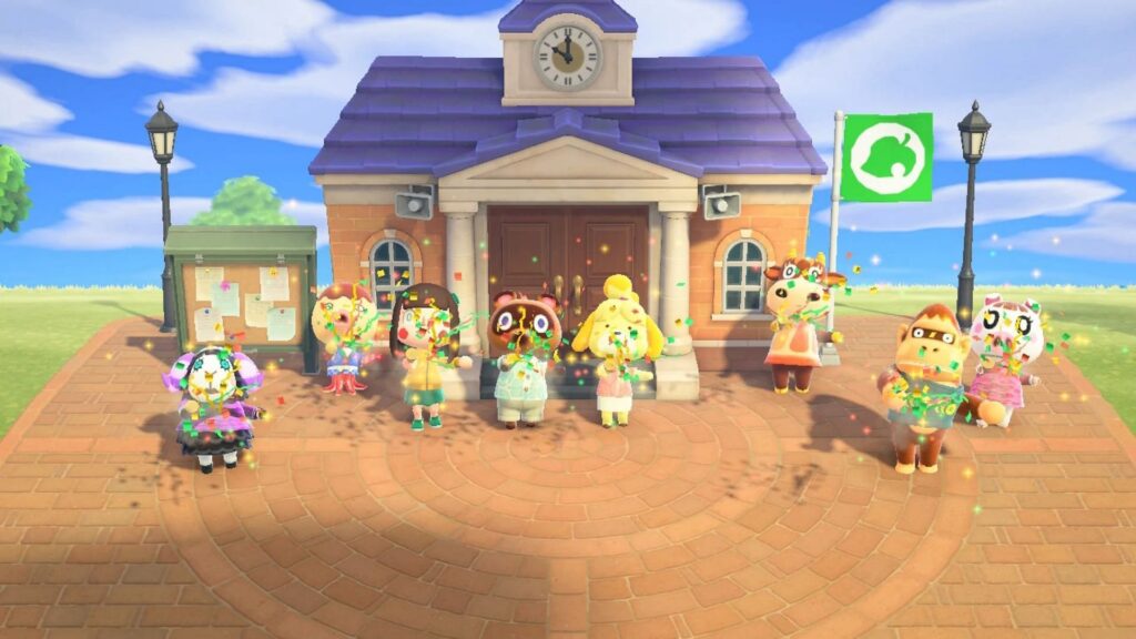 Can you move the Resident Services building in Animal Crossing: New Horizons?