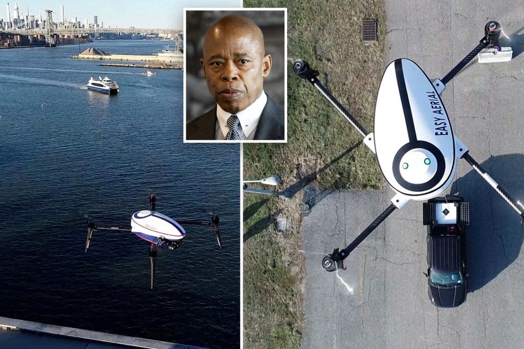 Eric Adams mulls using drone army to fight NYC crime: sources