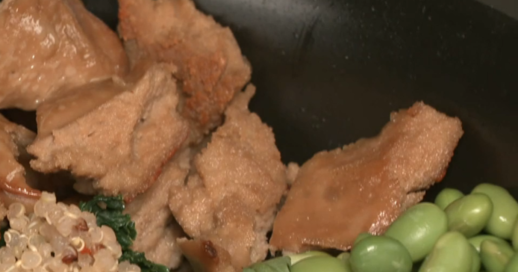 The newest meatless meat is made from air – CBS News